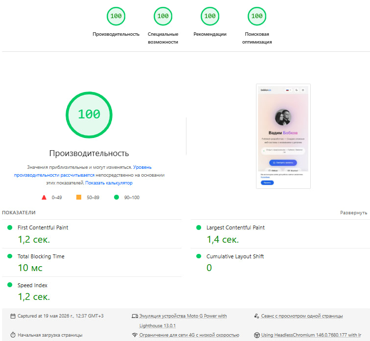 PageSpeed Mobile